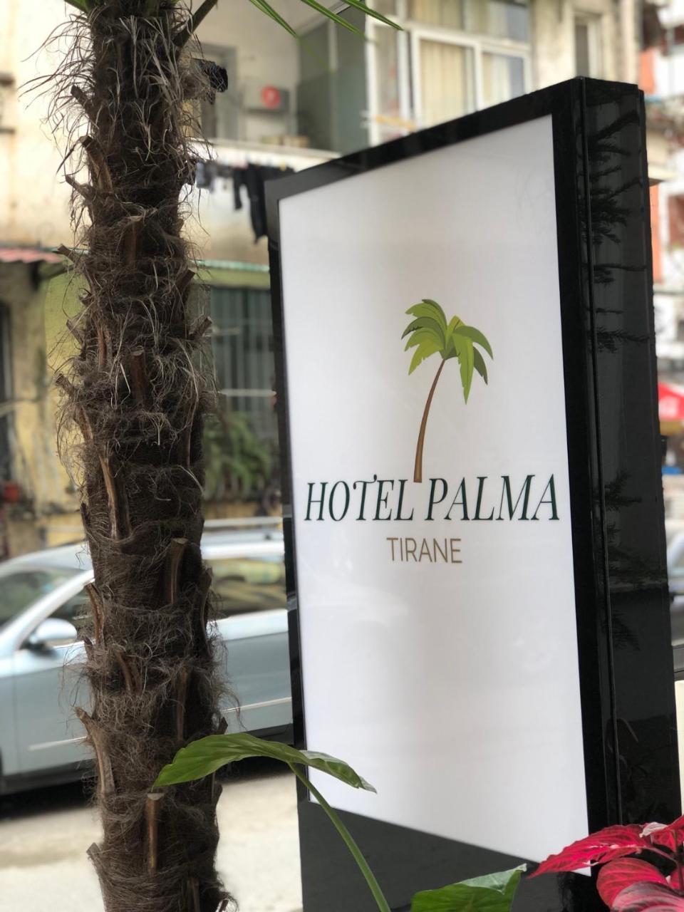 Hotel Palma Tiranë Eksteriør bilde